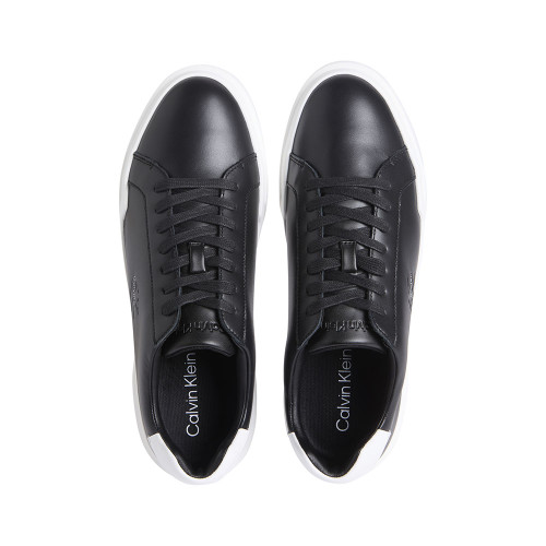 Calvin Klein Leather Durable Traction NYC Trainers